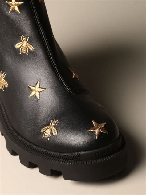 gucci shoes bee price|gucci star and bee boots.